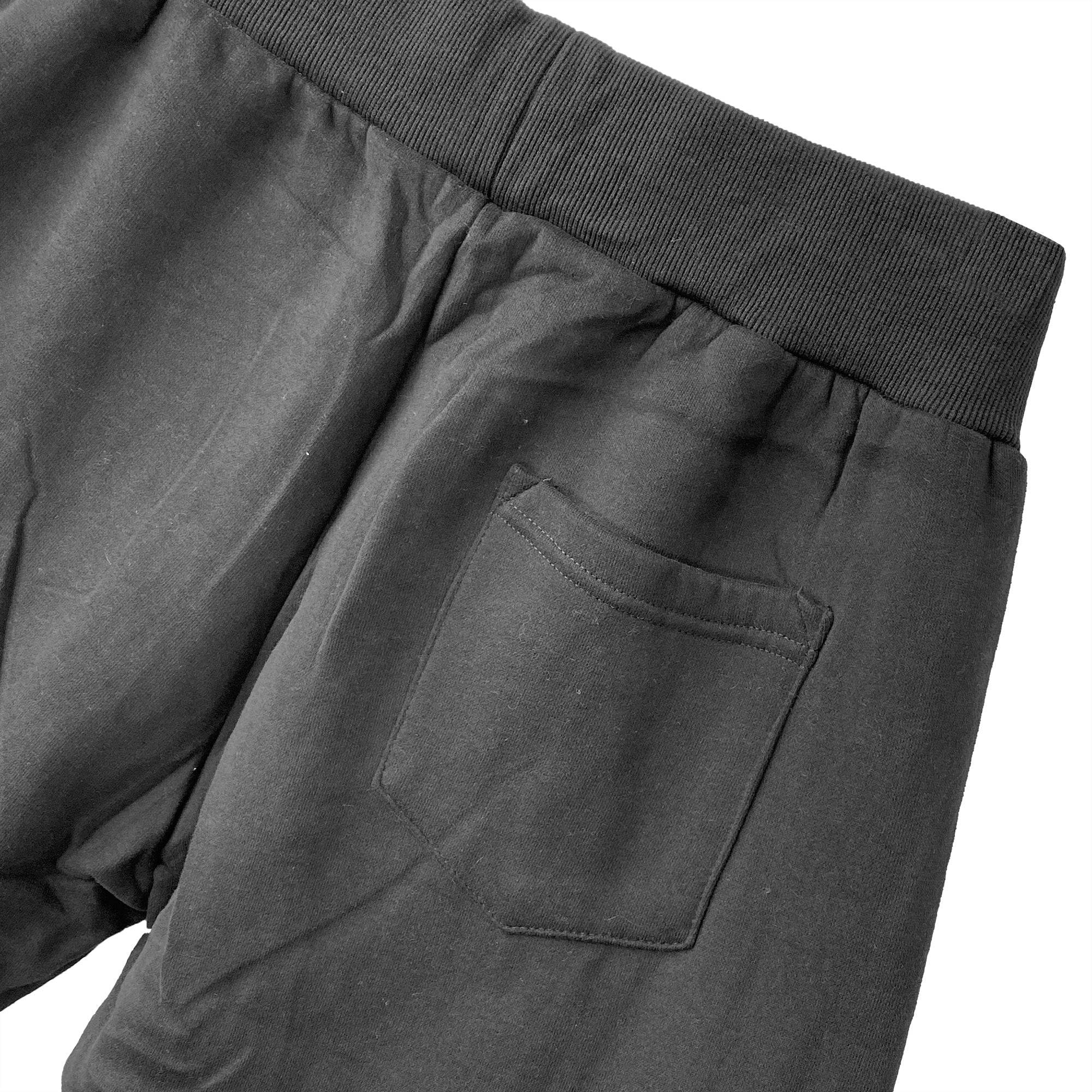 Ανδρική φόρμα Joggers με λάστιχο Μαύρο ANSIN