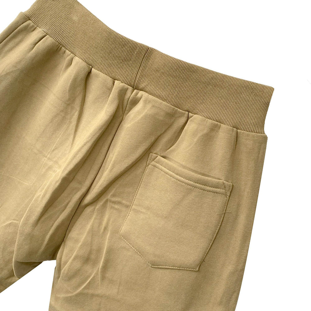 Ανδρική φόρμα Joggers με λάστιχο Μπεζ ANSIN