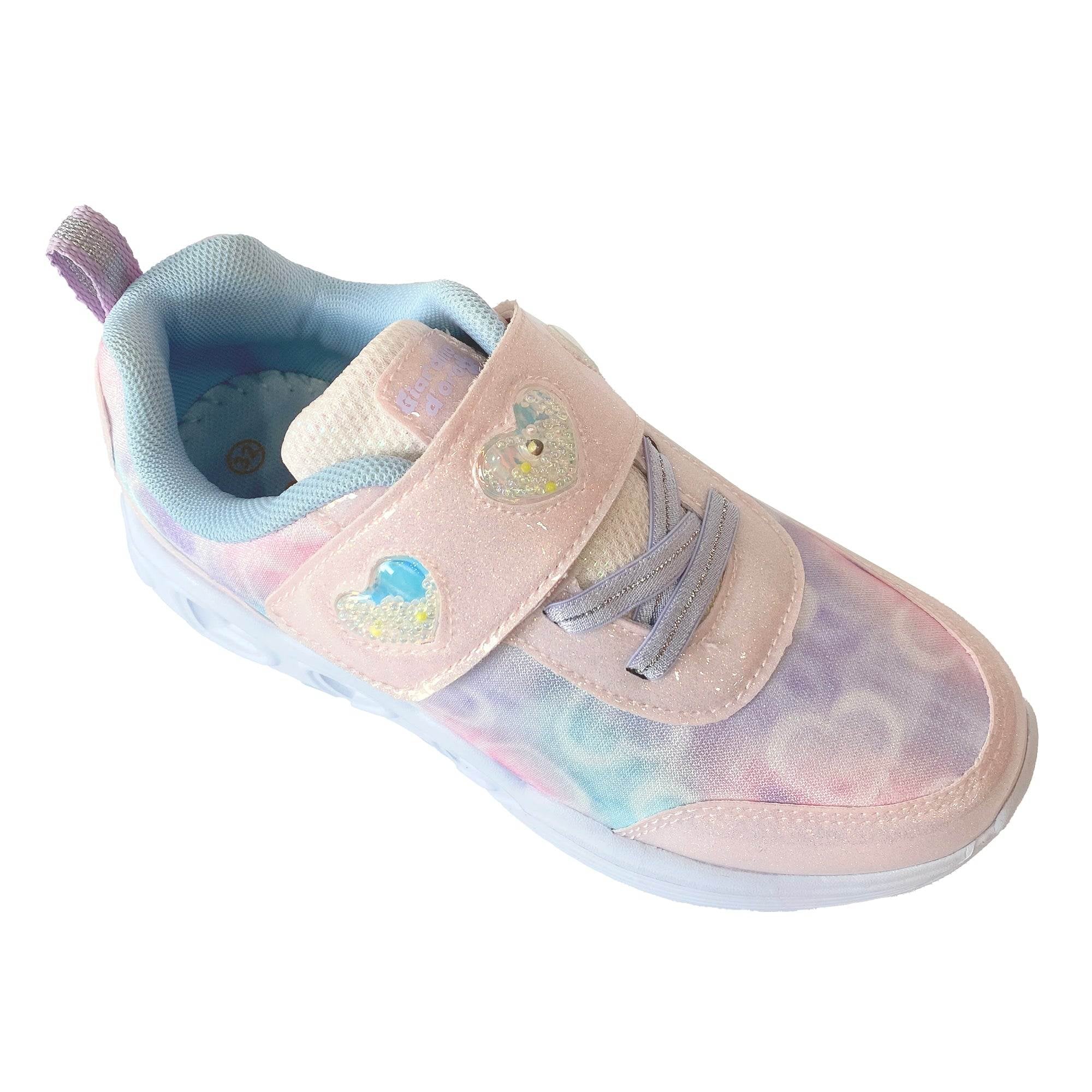 Κοριτσίστικα αθλητικά παπούτσια με φωτάκια (30-35) Λιλά ANSIN