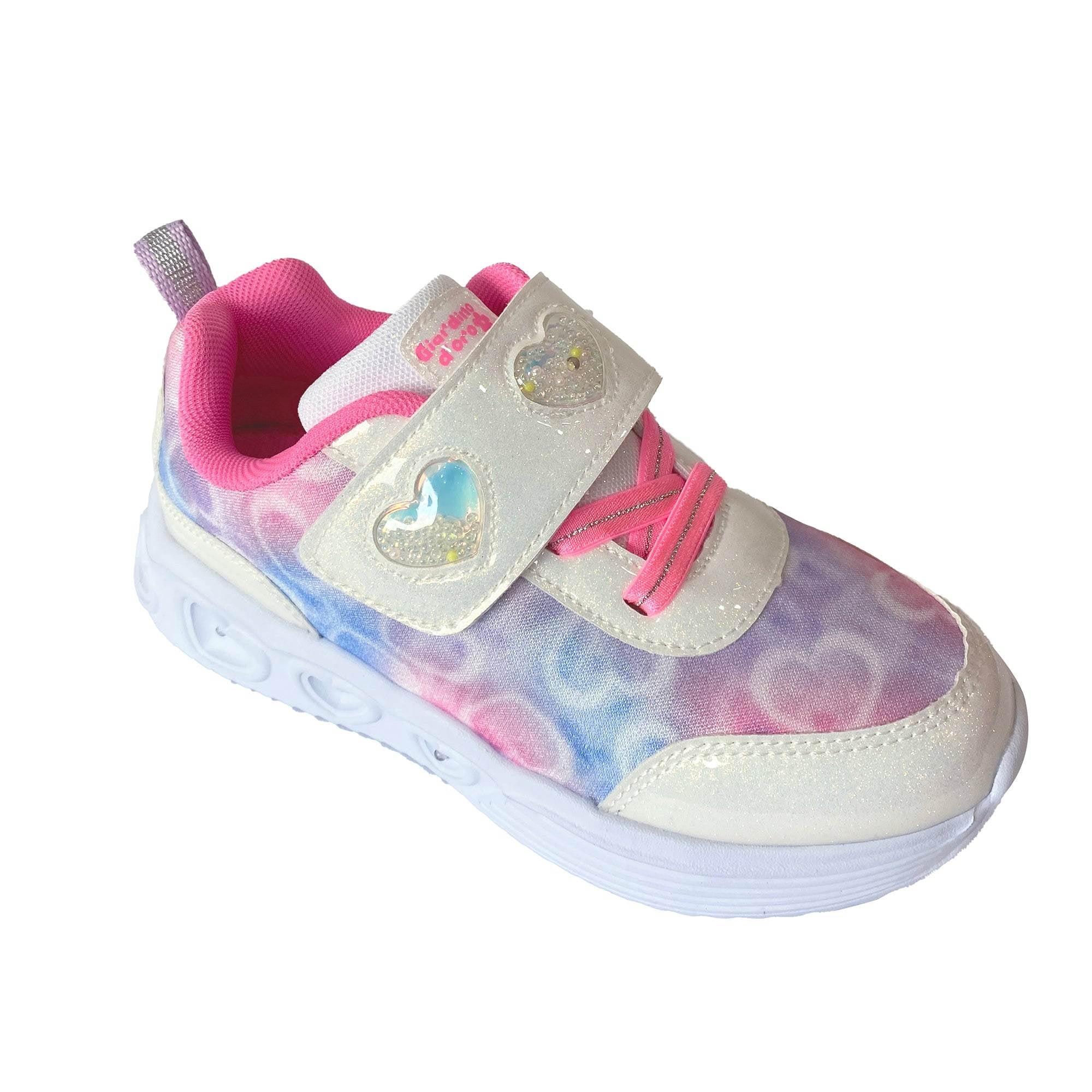 Κοριτσίστικα αθλητικά παπούτσια με φωτάκια (30-35) Ροζ ANSIN