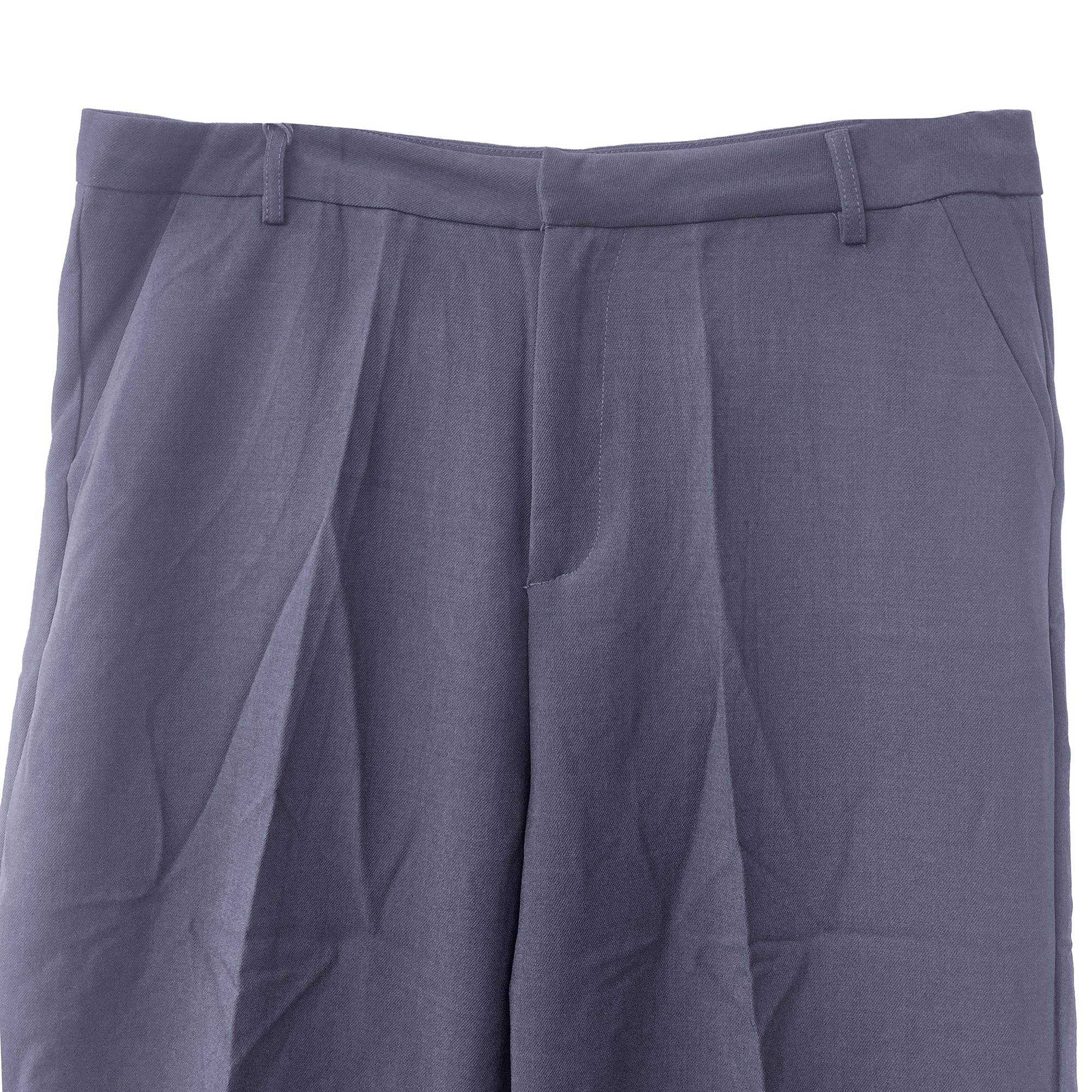 Γυναικεία παντελόνα υφασμάτινα Μπλε ANSIN