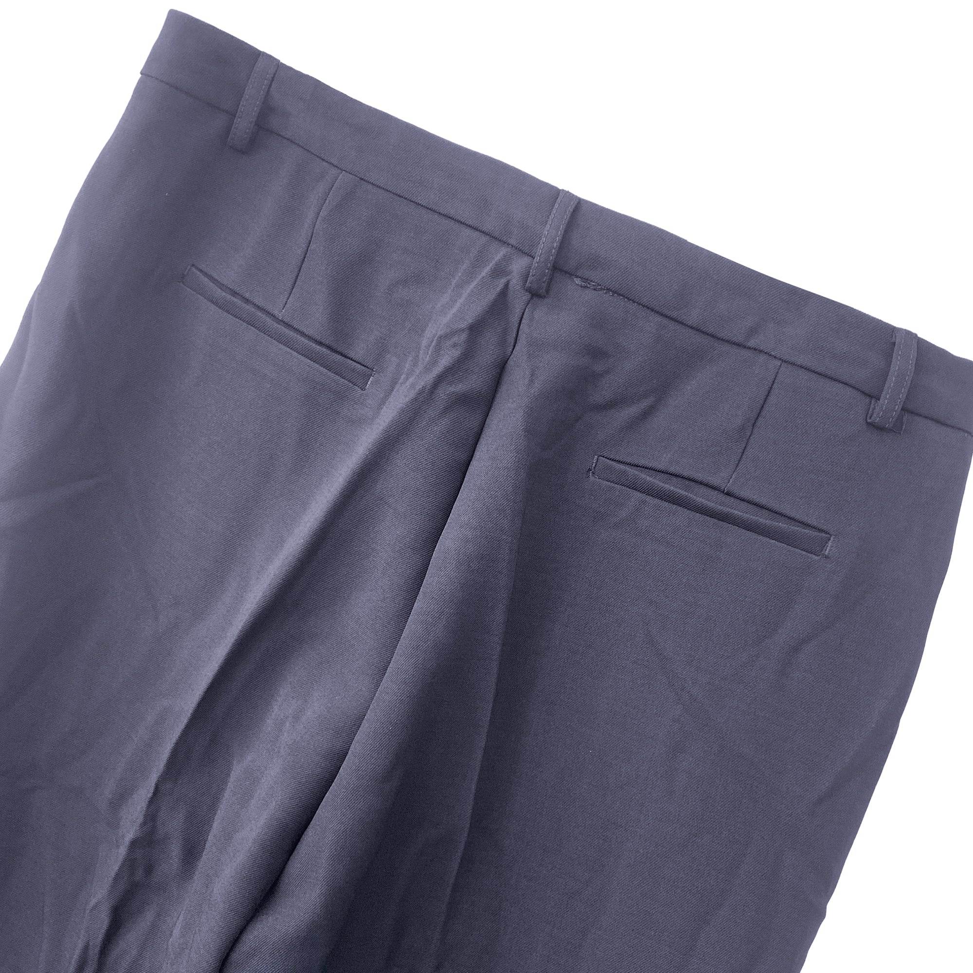 Γυναικεία παντελόνα υφασμάτινα Μπλε ANSIN