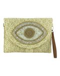 Ψάθινη τσάντα χειρός XY-2613 - Μπέζ BAG TO BAG