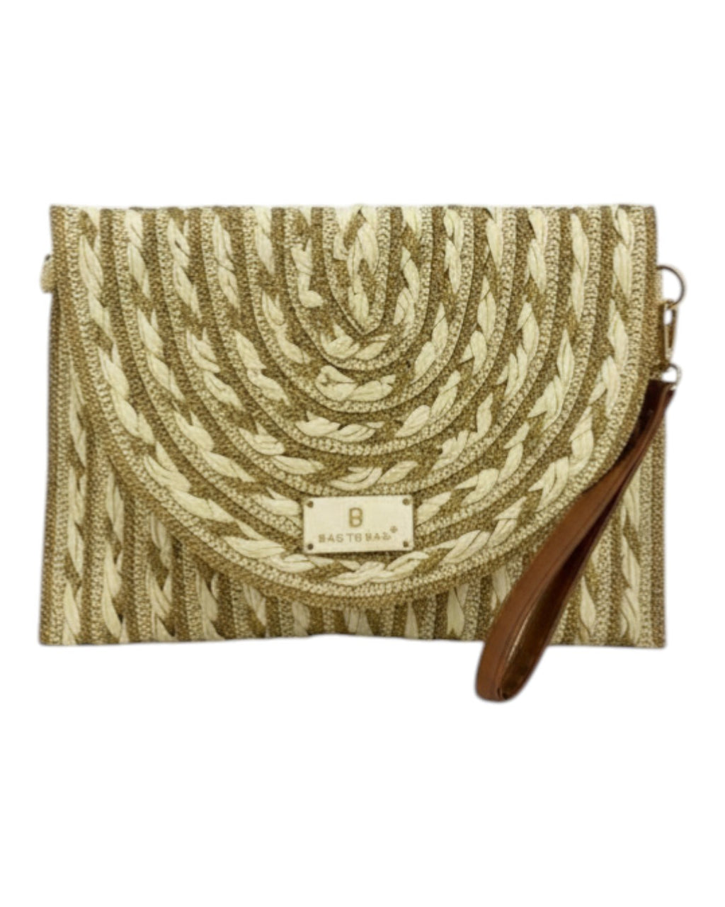 Ψάθινη τσάντα χειρός XY-2664 - Ασπρο BAG TO BAG