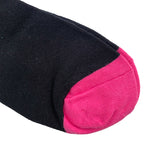 Κάλτσες χρωματιστές με σχέδια french bulldog 36-40 Ροζ US-001652 ANSIN
