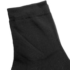 Unisex κάλτσες βαμβακερές ημίκοντες 12 ζεύγη 36-41 Μαύρο ANSIN