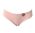 Γυναικείο σλιπ βαμβακερό με πατουσάκια Ροζ ANSIN