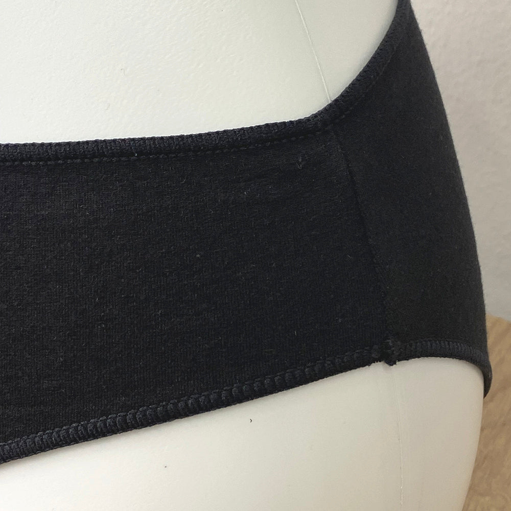 Γυναικείο σλιπ βαμβακερό 3pack Μαύρο ANSIN