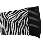 Γυναικείο σλιπ Animal print με διαφάνεια χωρίς ραφή Ζέβρα ANSIN