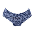 Γυναικείο σλιπ Animal print με διαφάνεια χωρίς ραφή Μπλε ANSIN