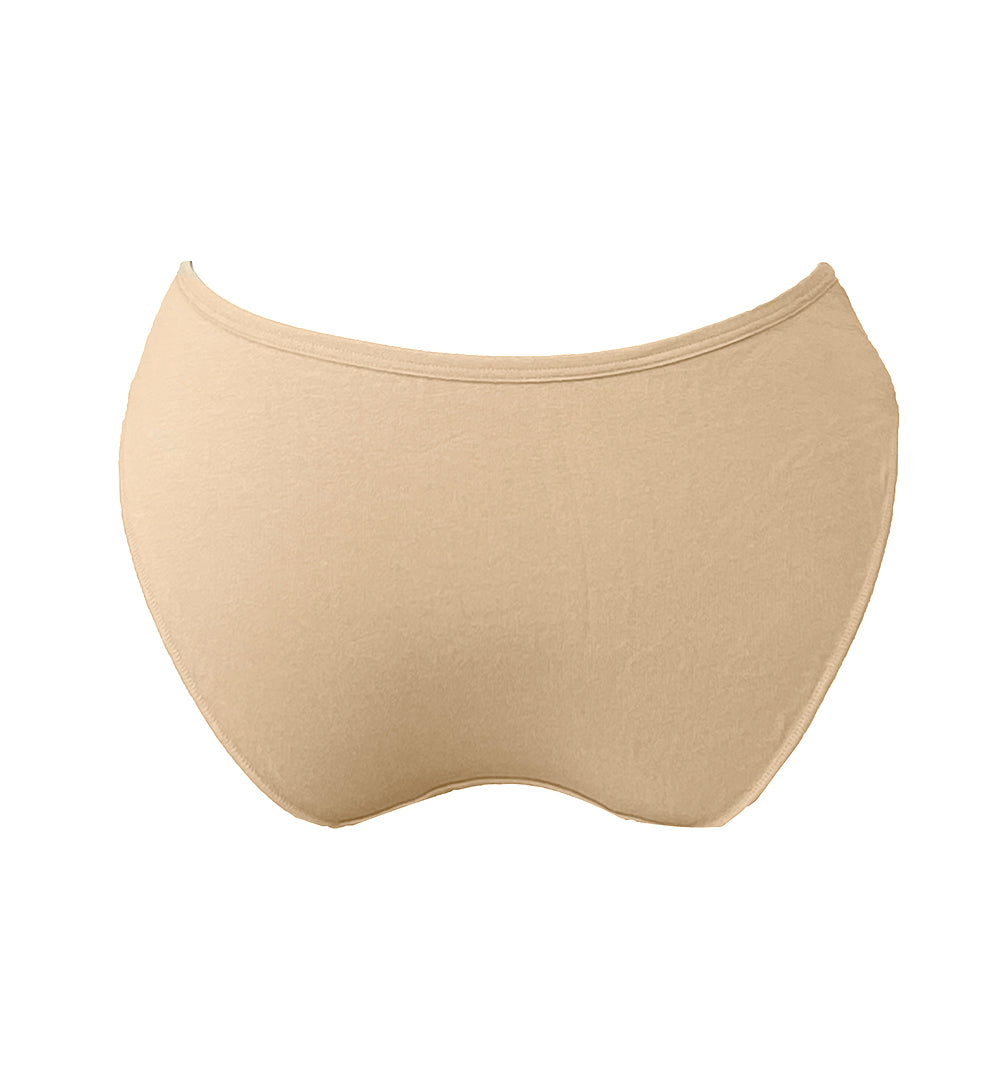 Γυναικείο σλιπ βαμβακερό 6pack Μπεζ ANSIN