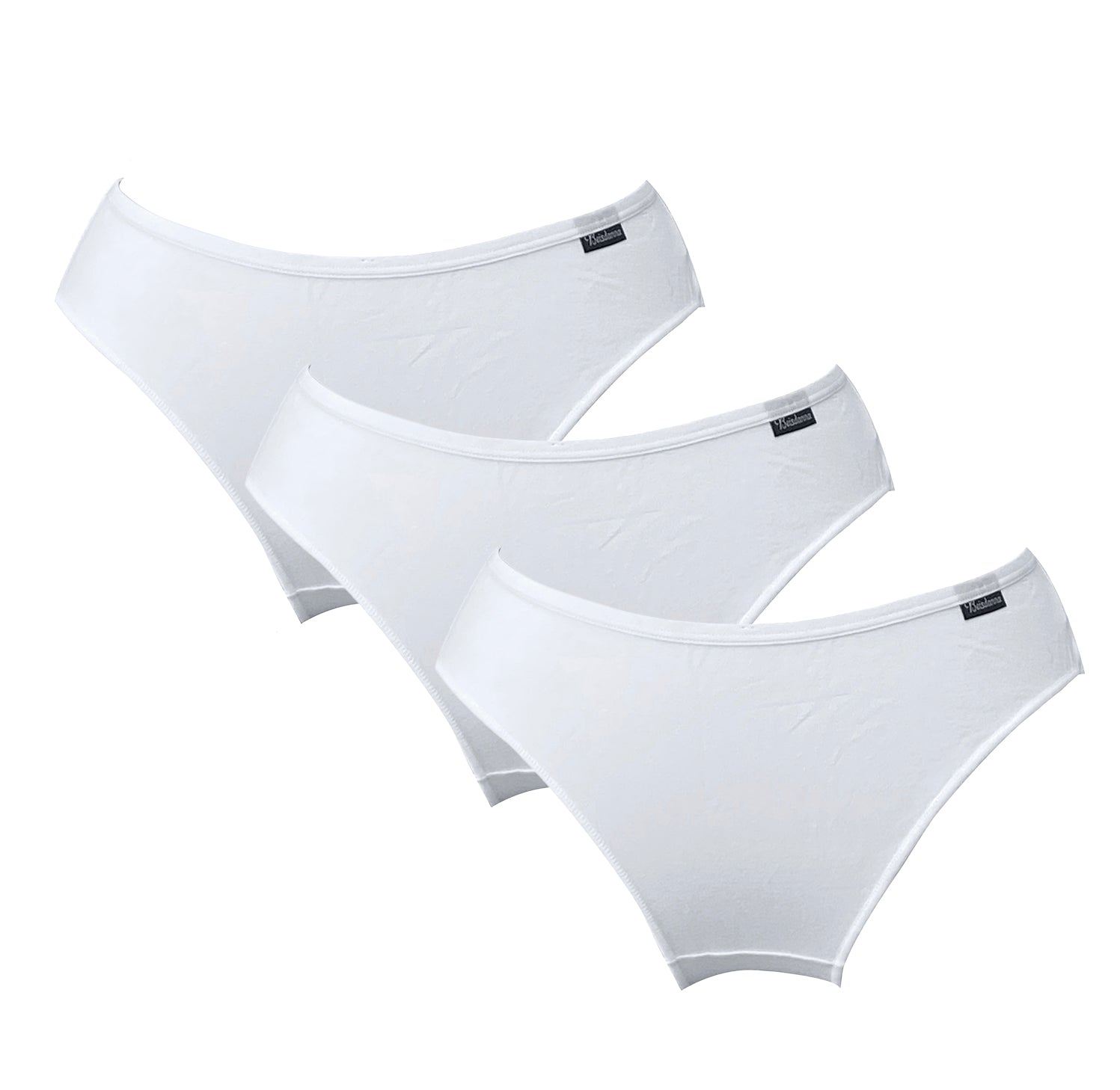 Γυναικείο σλιπ βαμβακερό 3pack Λευκό ANSIN