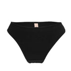 Γυναικεία βαμβακερά στρινγκ 2pack Μαύρο/Μπεζ ANSIN
