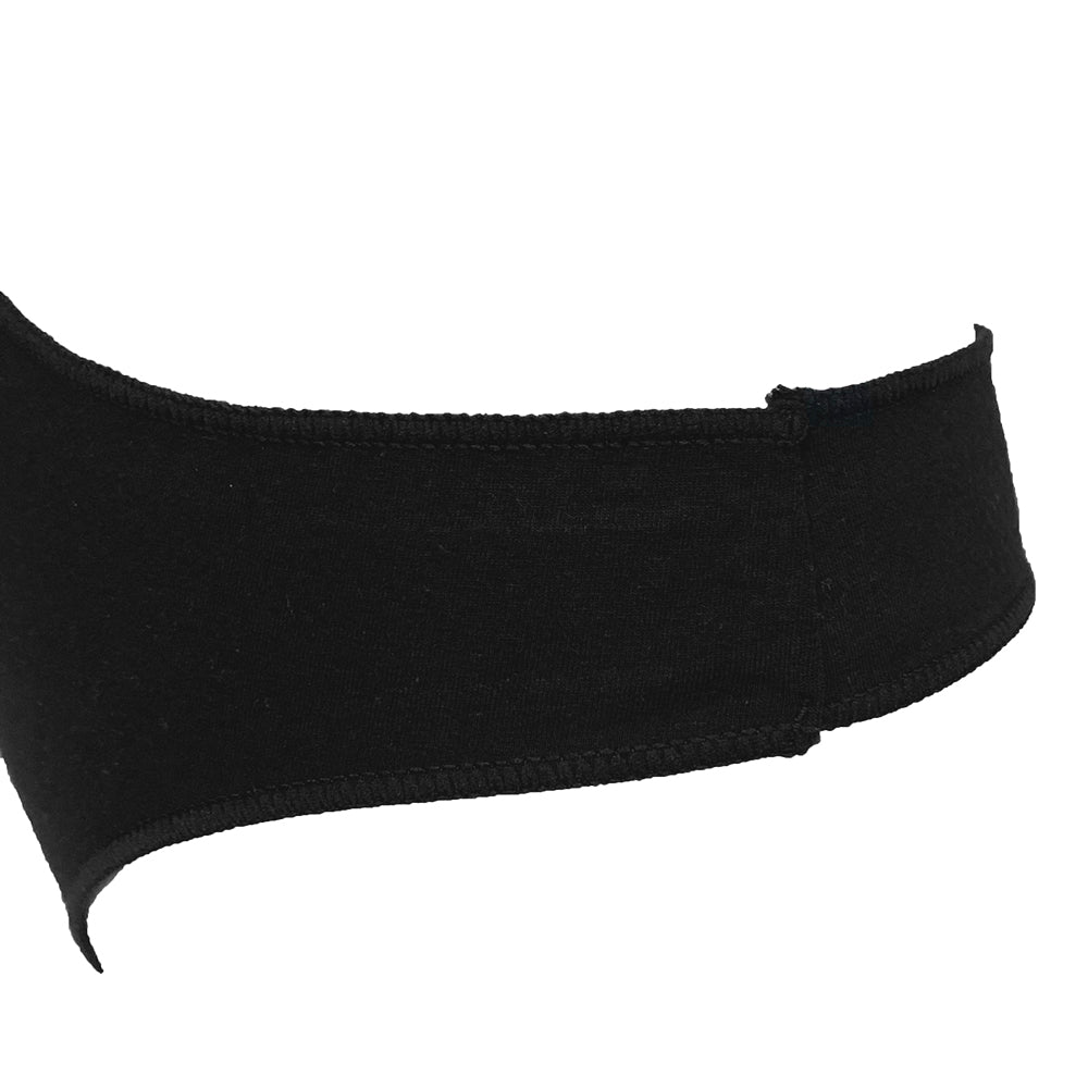 Γυναικεία βαμβακερά στρινγκ 9pack Μαύρο ANSIN