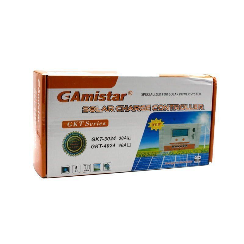 GAMISTAR Ρυθμιστής φόρτισης για φωτοβολταϊκά 30A GKT-3024 - Solar charge controller OEM