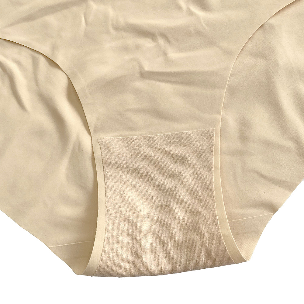 Γυναικείο σλιπ χωρίς ραφές plus-size 2pack Μπεζ ANSIN