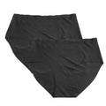Γυναικείο σλιπ χωρίς ραφές plus-size 2pack Μαύρο ANSIN