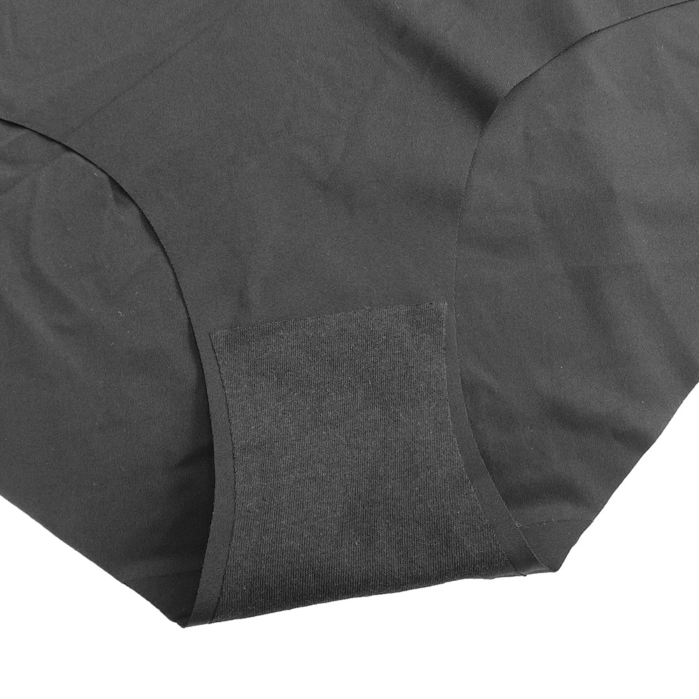 Γυναικείο σλιπ χωρίς ραφές plus-size 2pack Μαύρο ANSIN