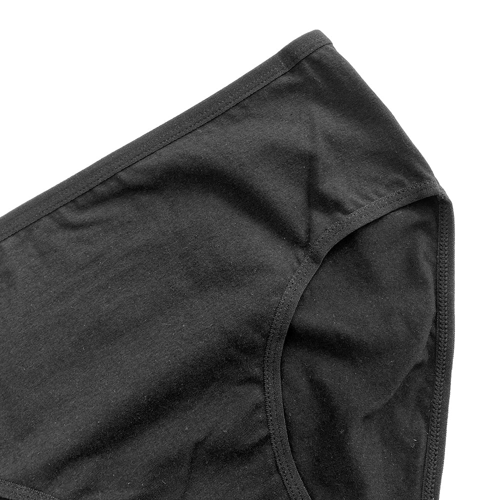Γυναικεία σλιπ βαμβακερά 3pack Μαύρο ANSIN