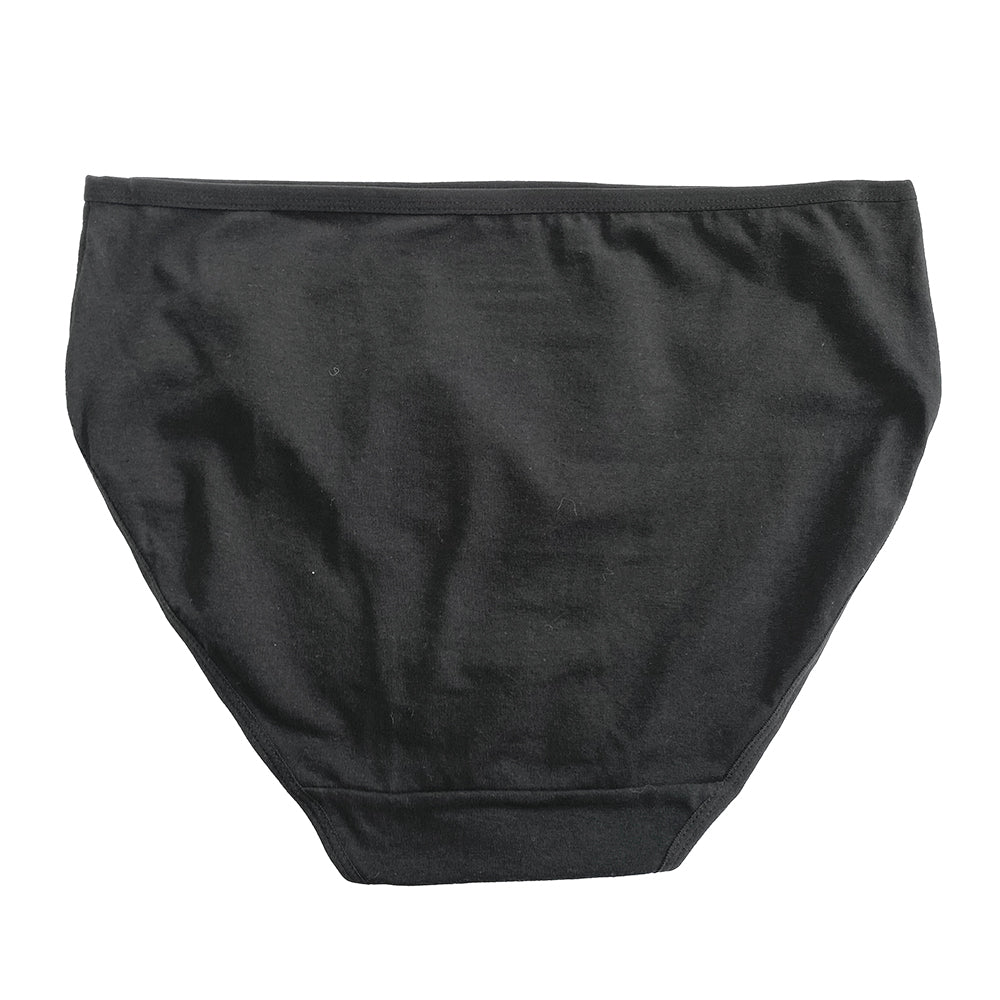 Γυναικεία σλιπ βαμβακερά 3pack Μαύρο ANSIN