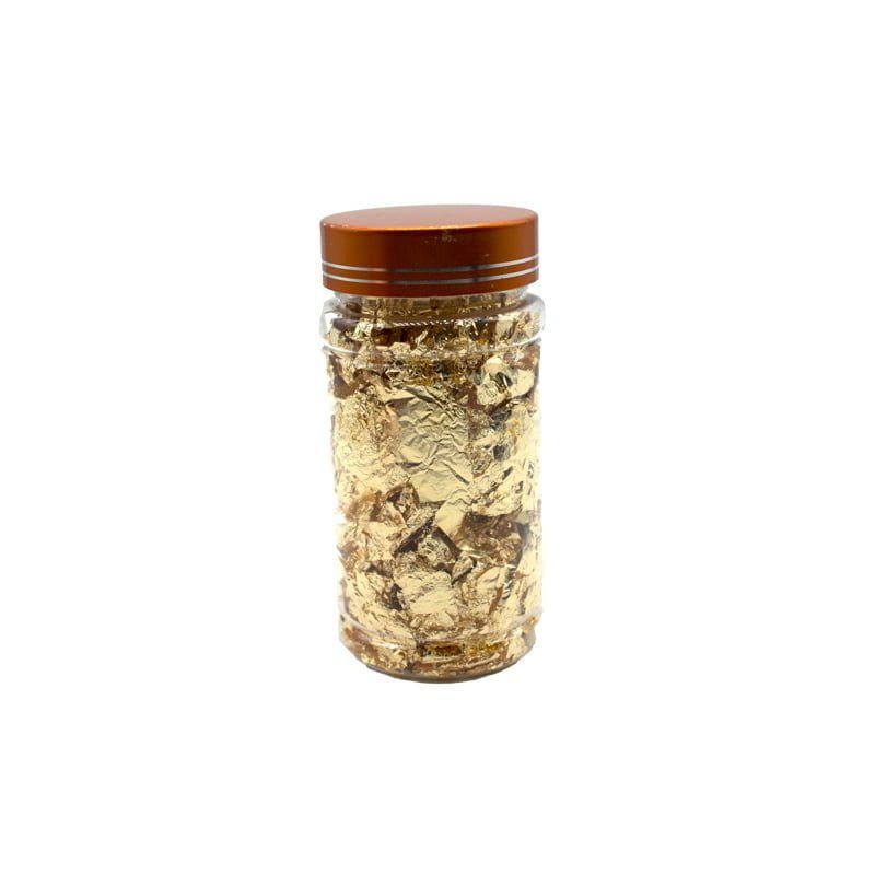 Φύλλα ασήμι για διακόσμηση νυχιών - Nail art decoration foil glitter - Ασημί - Μπρονζέ - Χρυσό OEM