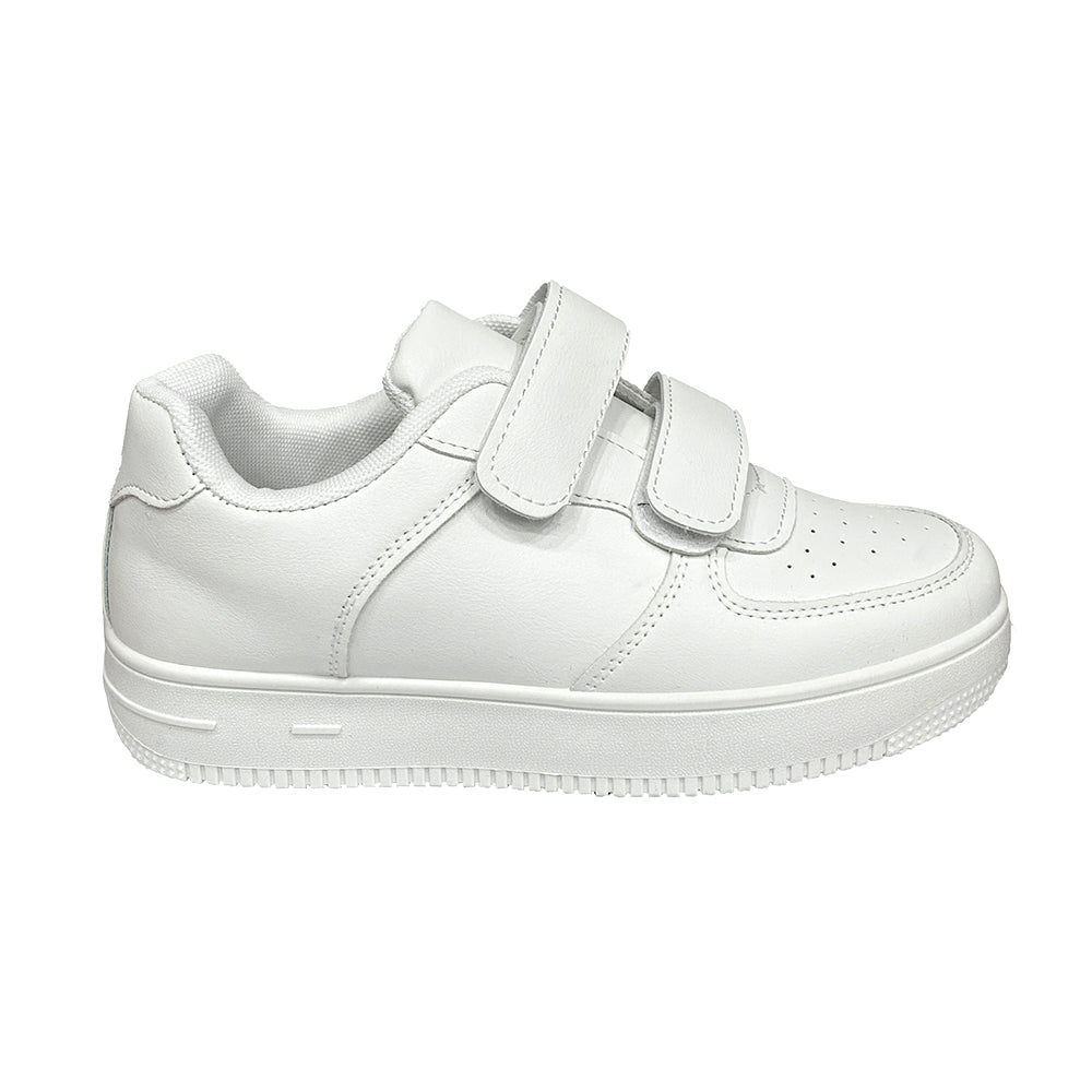 Unisex Sneakers με σκρατς Λευκό ANSIN