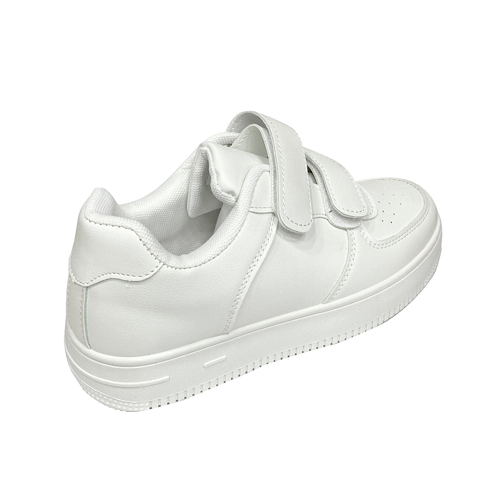 Unisex Sneakers με σκρατς Λευκό ANSIN