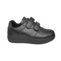 Unisex Sneakers με σκρατς Μαύρο ANSIN