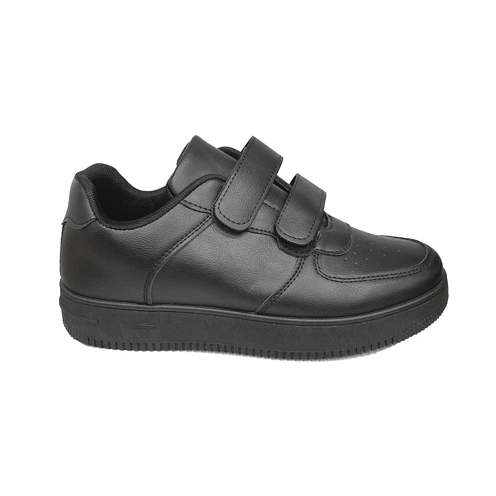 Unisex Sneakers με σκρατς Μαύρο ANSIN