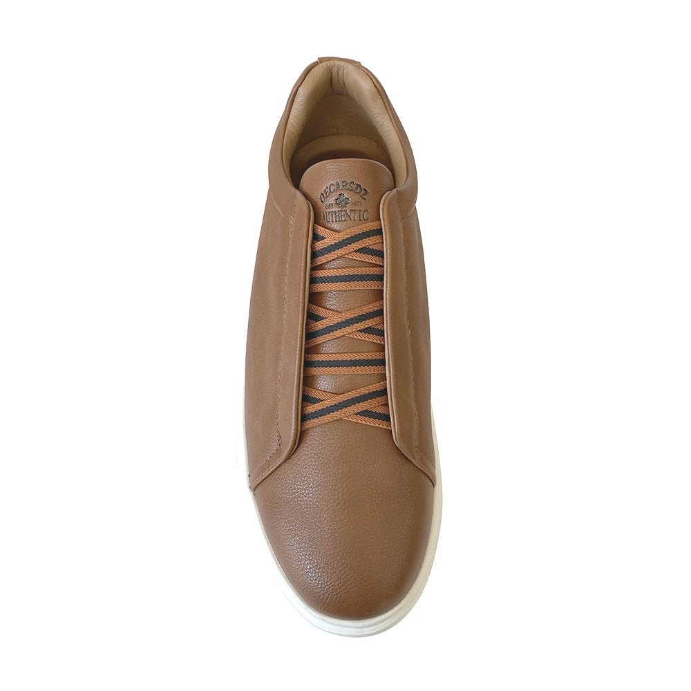 Ανδρικά Sneakers με λάστιχο Καφέ ANSIN