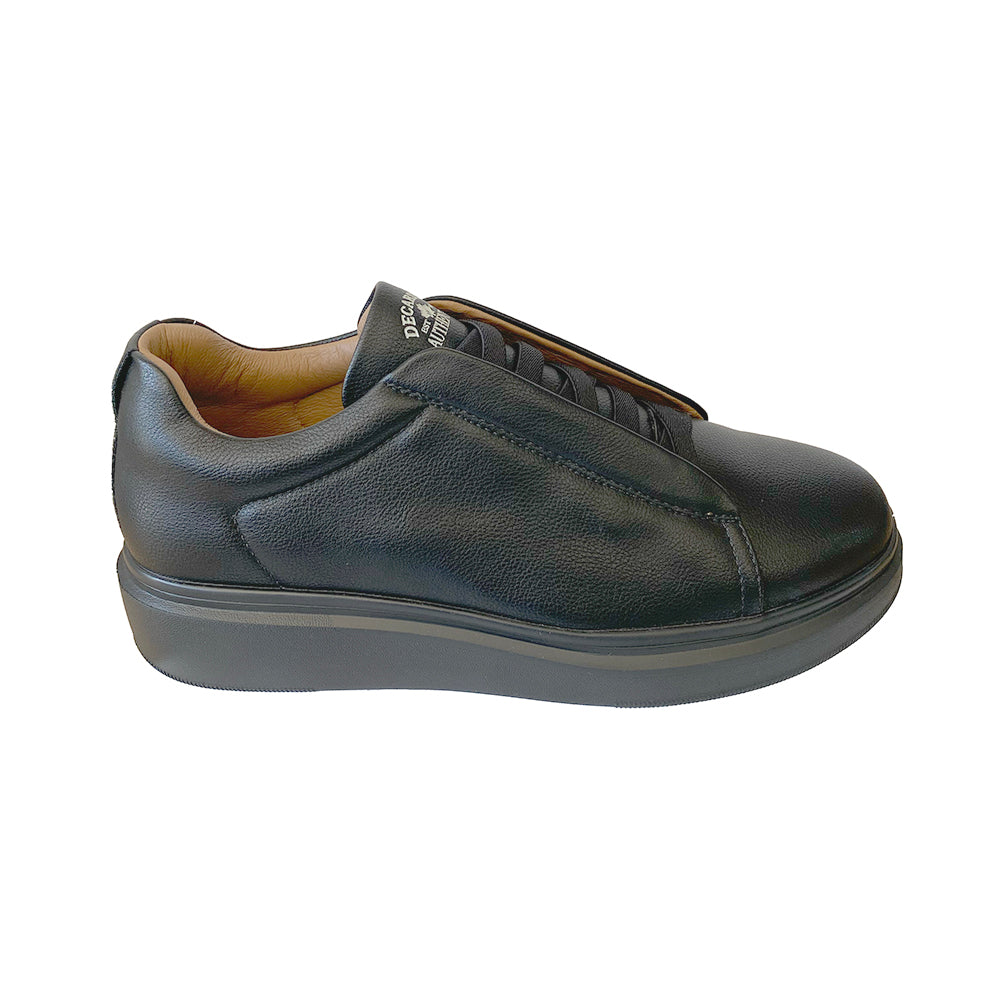 Ανδρικά Sneakers με λάστιχο Μαύρο ANSIN