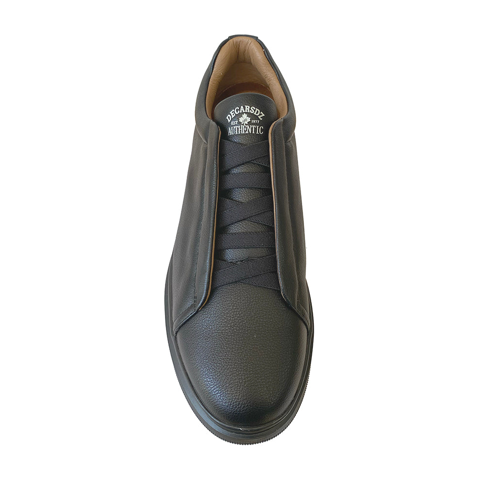 Ανδρικά Sneakers με λάστιχο Μαύρο ANSIN