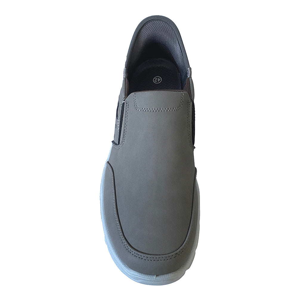 Ανδρικά slip-on δερματίνη Γκρι ANSIN