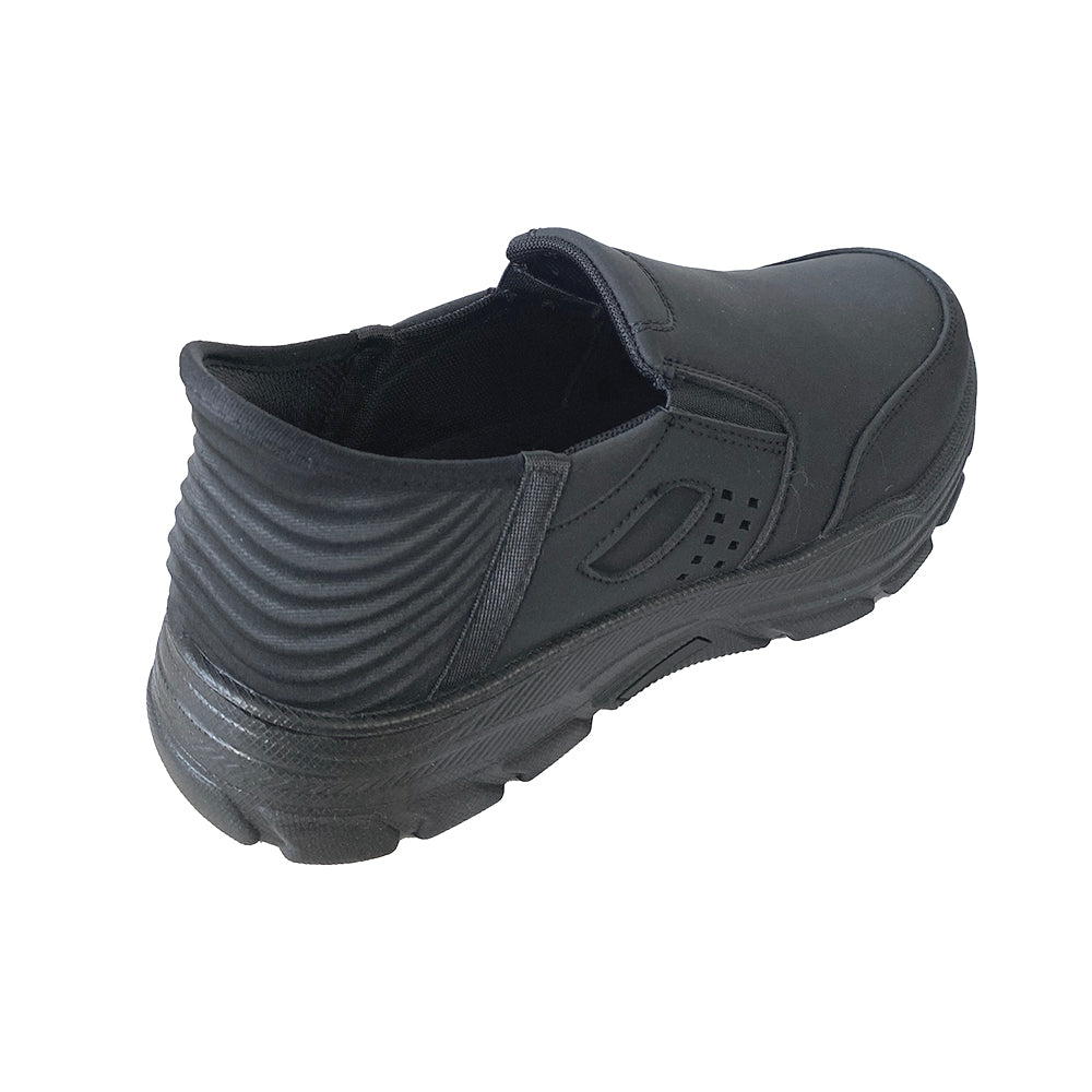 Ανδρικά slip-on δερματίνη Μαύρο ANSIN