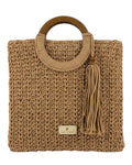 Πλεκτή Τσάντα Χειρός CN26003 - Χακί BAG TO BAG