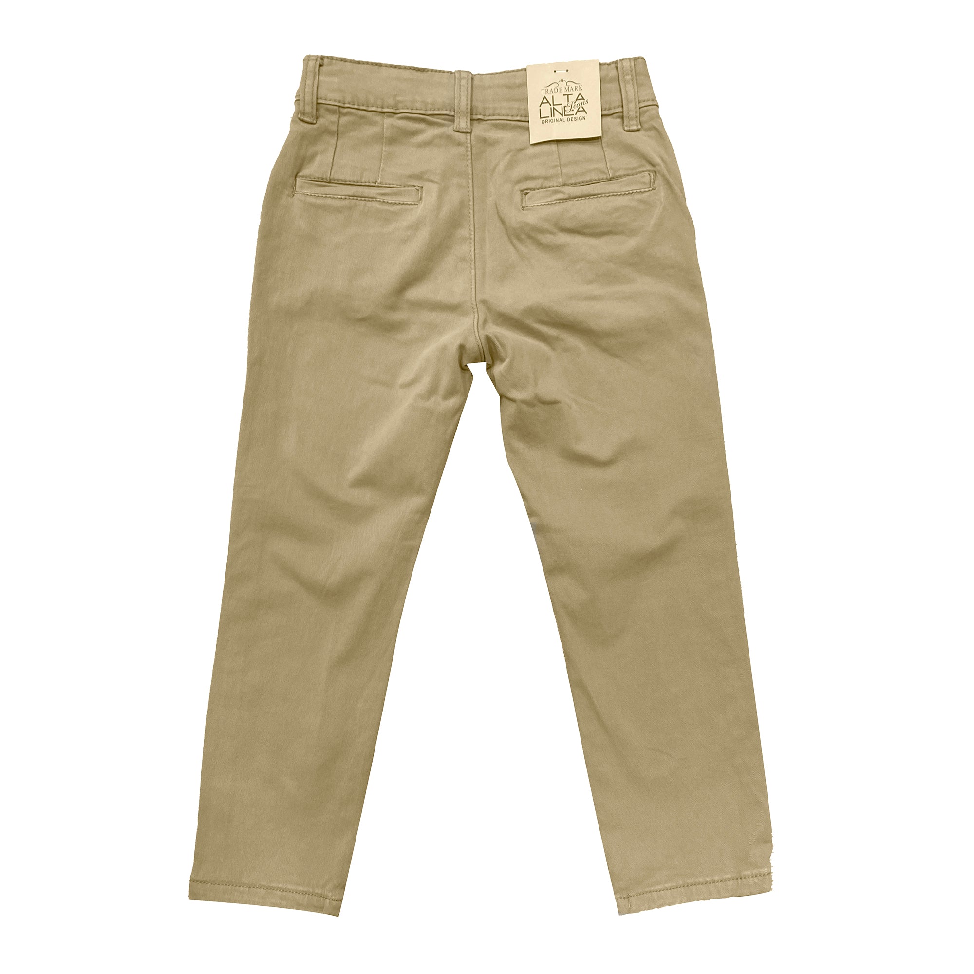 Αγορίστικο παντελόνι υφασμάτινο Chino Μπεζ ANSIN