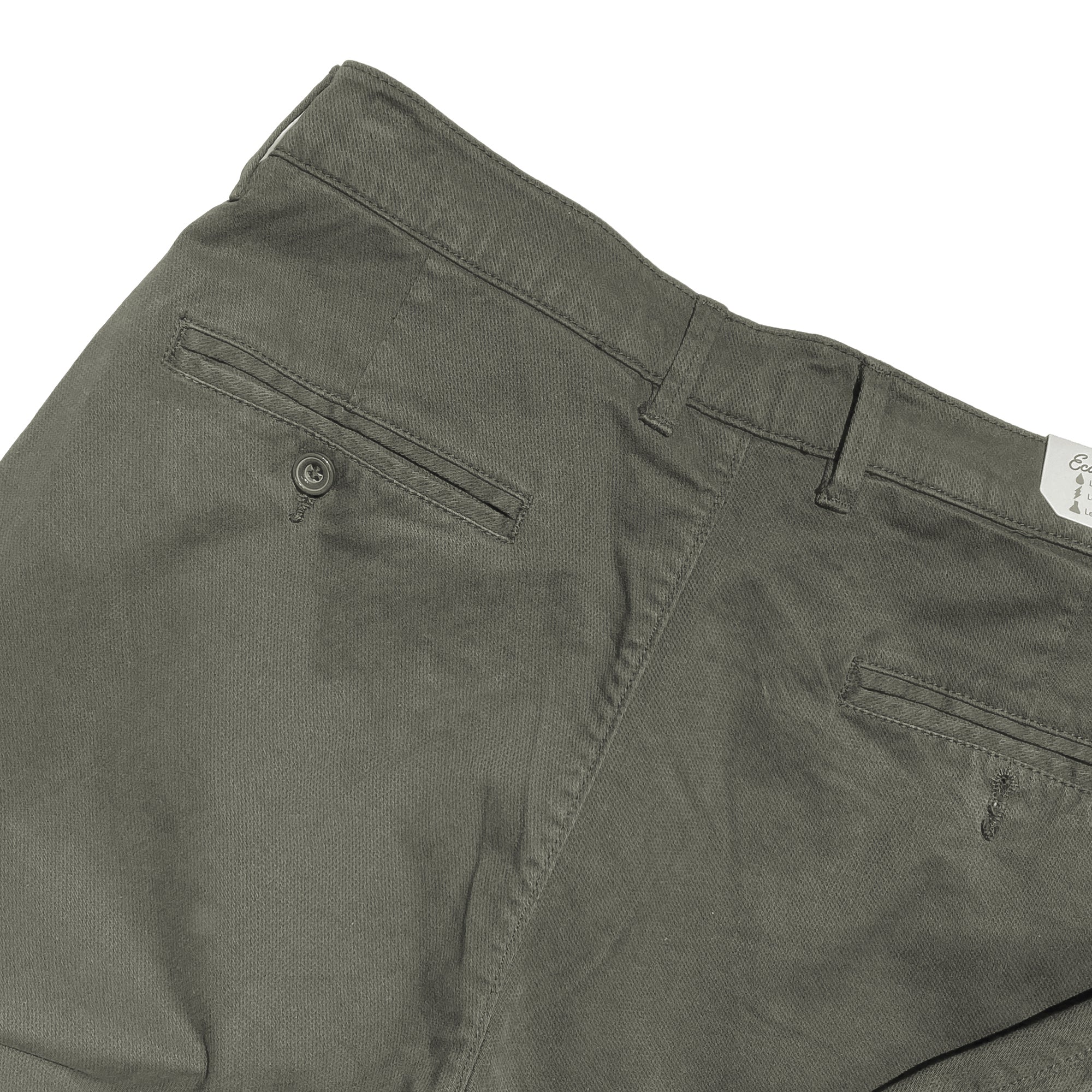 Ανδρικό υφασμάτινο παντελόνι Chino Χακί ANSIN