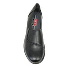 Γυναικεία ανατομικά παπούτσια slip-on με λάστιχο Μαύρο ANSIN