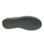 Γυναικεία ανατομικά παπούτσια slip-on με λάστιχο Μπορντό ANSIN