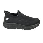 Ανδρικά ανατομικά αθλητικά παπούτσια Slip-on Μαύρο ANSIN