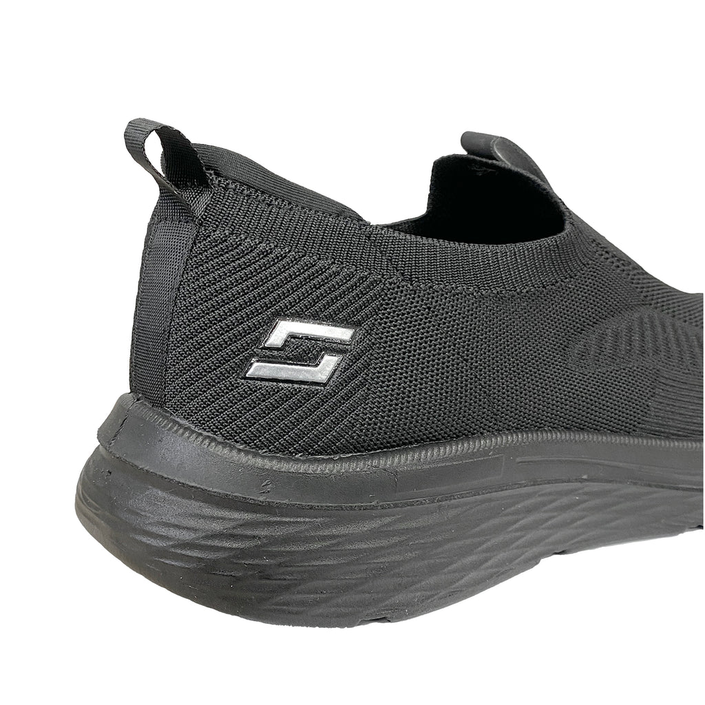 Ανδρικά ανατομικά αθλητικά παπούτσια Slip-on Μαύρο ANSIN