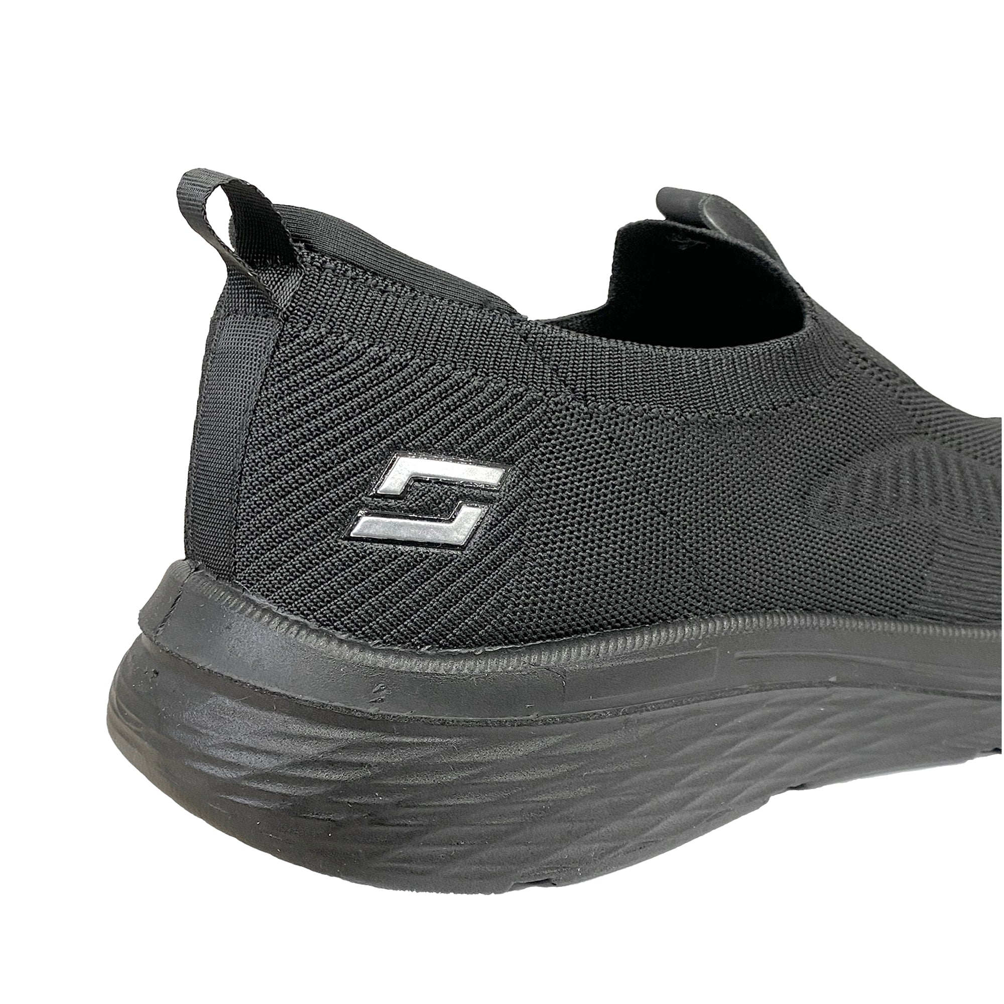 Ανδρικά ανατομικά αθλητικά παπούτσια Slip-on Μαύρο ANSIN
