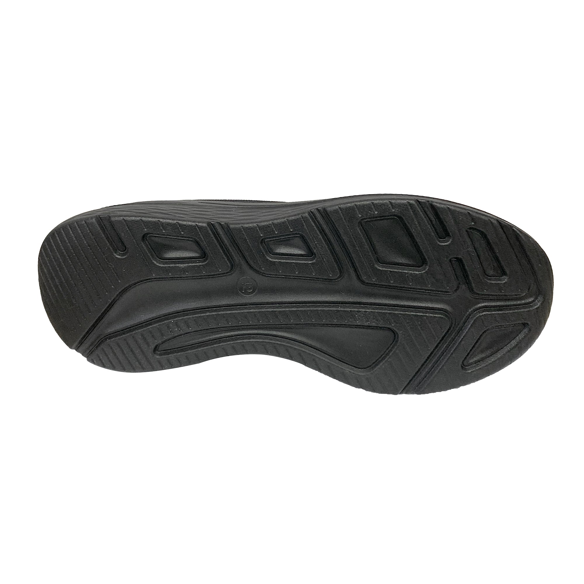 Ανδρικά ανατομικά αθλητικά παπούτσια Slip-on Μαύρο ANSIN