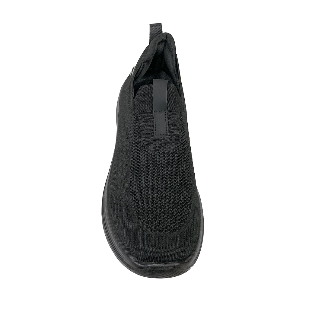 Ανδρικά ανατομικά αθλητικά παπούτσια Slip-on Μαύρο ANSIN