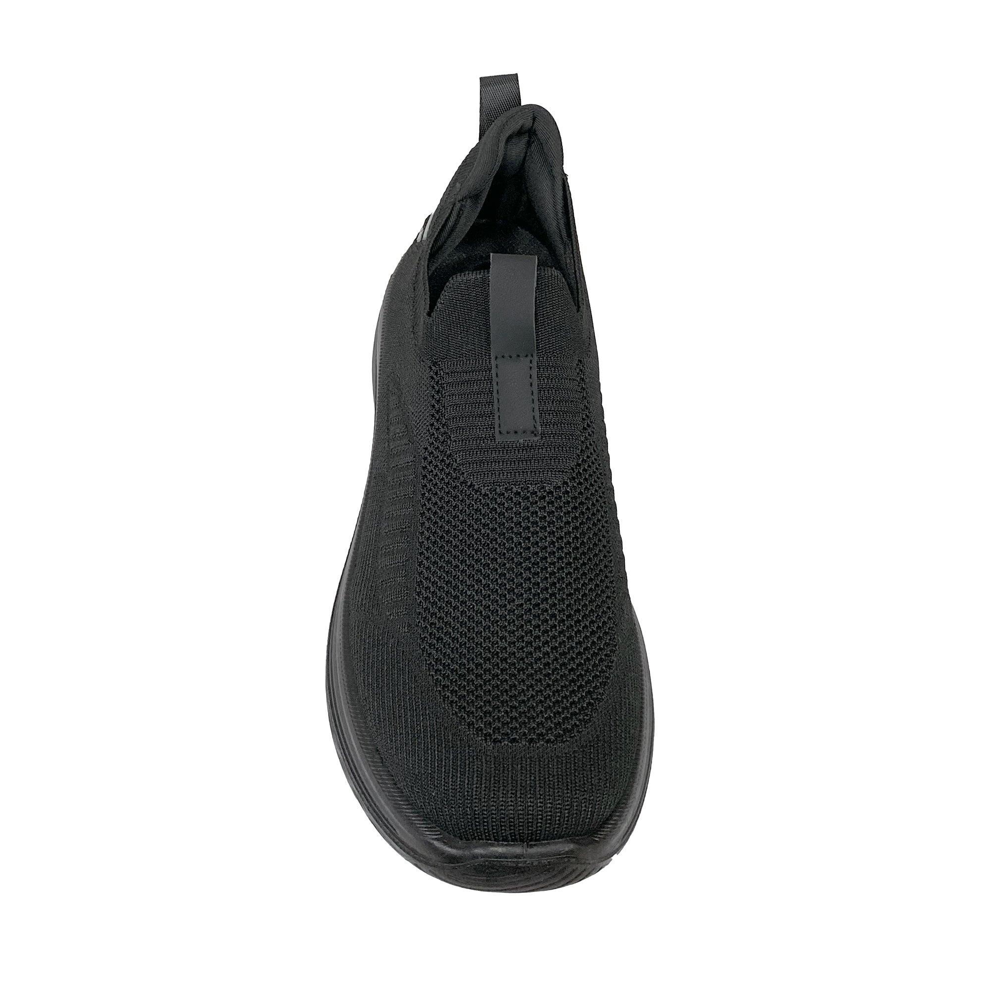 Ανδρικά ανατομικά αθλητικά παπούτσια Slip-on Μαύρο ANSIN