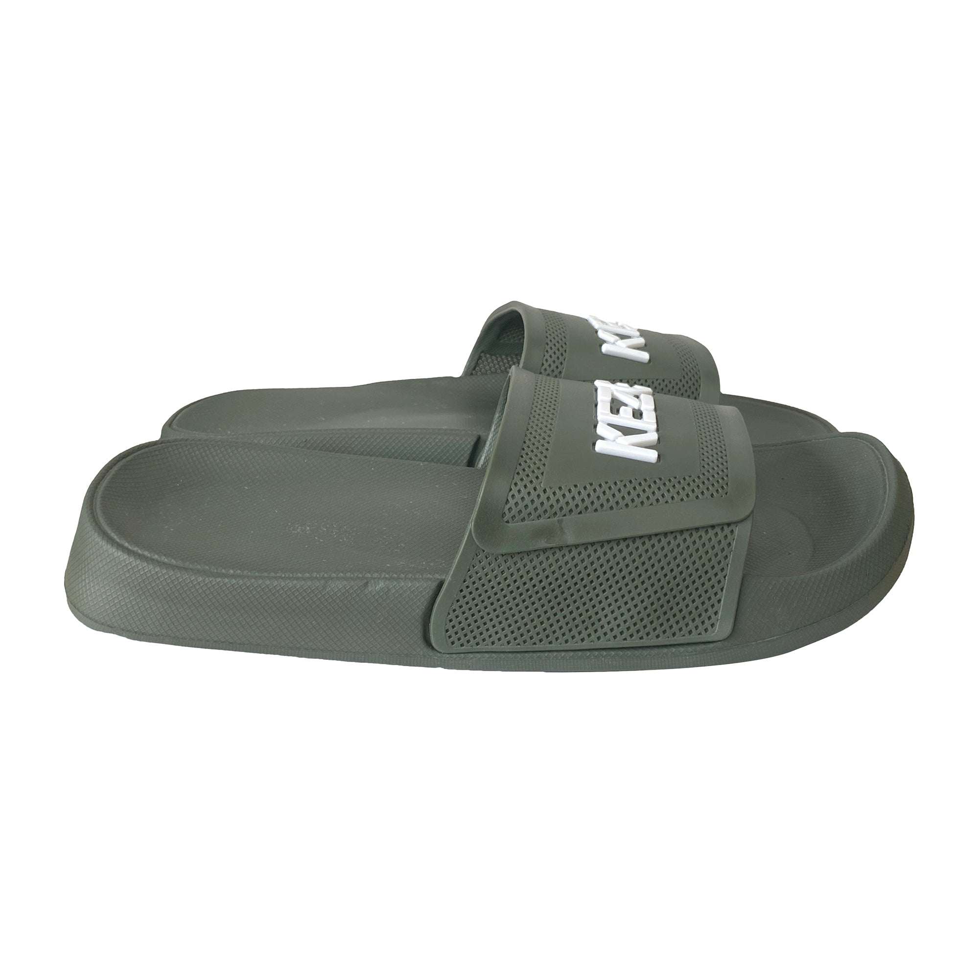 Ανδρικές καλοκαιρινές πανόφλες slides Χακί ANSIN