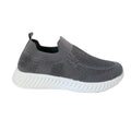 Ανδρικά πάνινα παπούτσια Slip-on Γκρι ANSIN