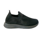 Ανδρικά πάνινα παπούτσια Slip-on Μαύρο ANSIN