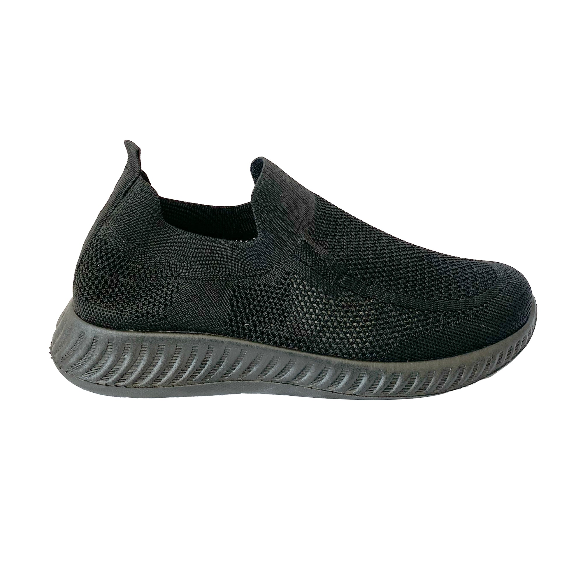 Ανδρικά πάνινα παπούτσια Slip-on Μαύρο ANSIN
