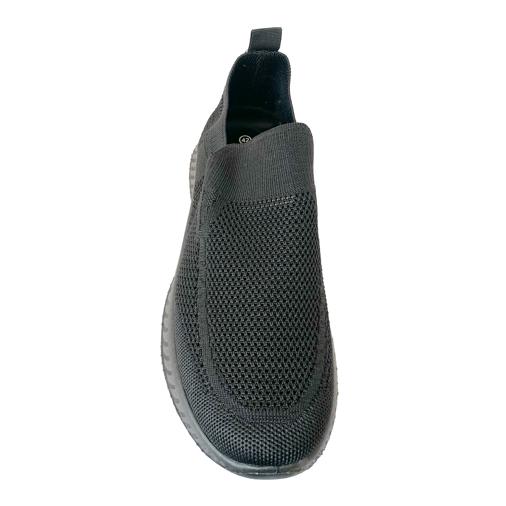 Ανδρικά πάνινα παπούτσια Slip-on Μαύρο ANSIN